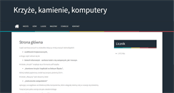 Desktop Screenshot of kamienne-krzyze.dwspit.pl
